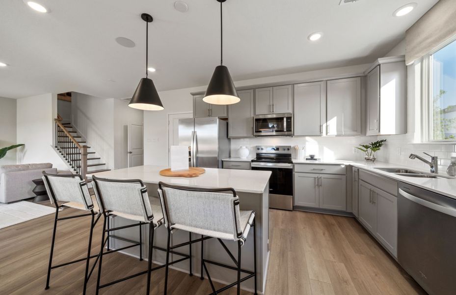 Bright, Open Kitchens