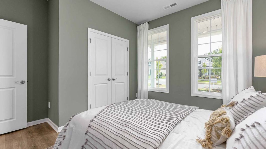 Furnished interior in a model home at Quarry Hills - Freedom in Swepsonville (Image 17).