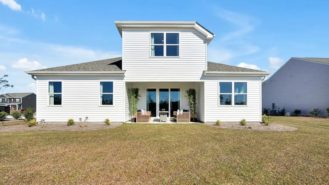Exterior details of a home in The Highlands at Cedar Hill Landing, Navassa (Image 23). Exterior details of a home in The Highlands at Cedar Hill Landing, Navassa (Image 23).