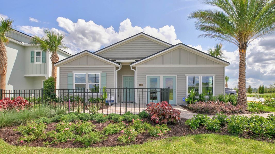 Front exterior of a home in the Rookery community, located in Green Cove Springs, FL (Image 5). Front exterior of a home in the Rookery community, located in Green Cove Springs, FL (Image 5).