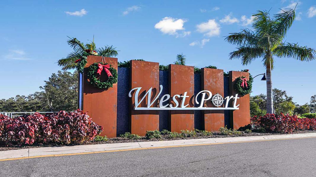 Front exterior of a home in the The Cove at West Port community, located in Port Charlotte, FL (Image 13). Front exterior of a home in the The Cove at West Port community, located in Port Charlotte, FL (Image 13).