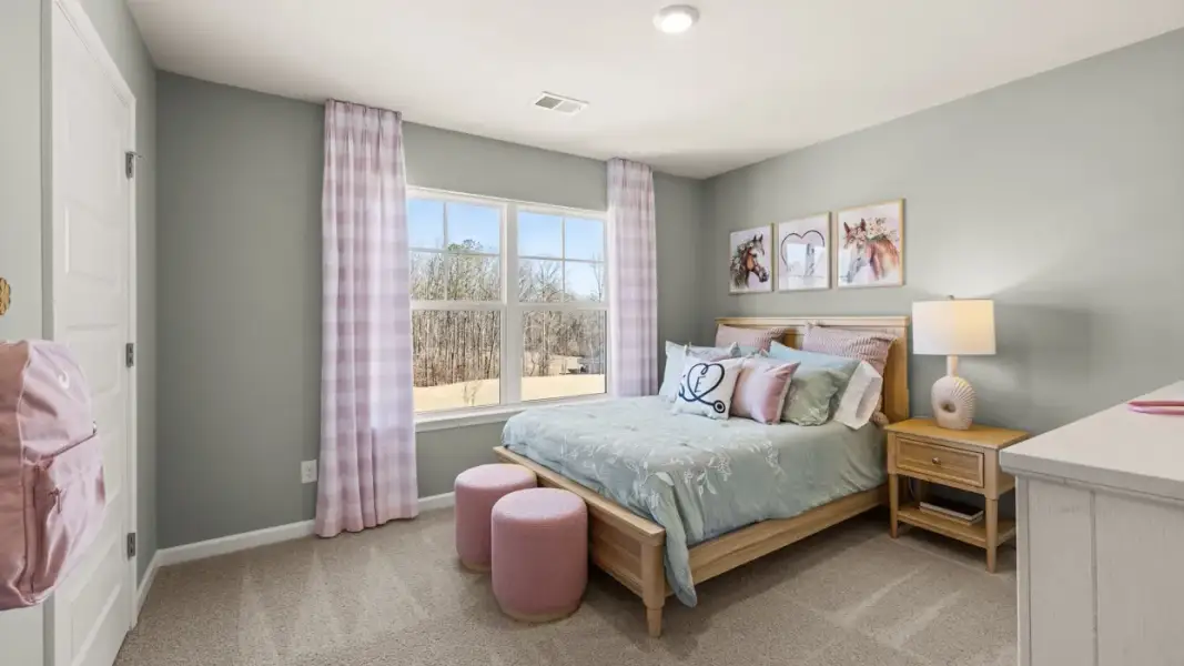 Furnished interior in a model home at Branford Crossing in Stockbridge (Image 26).