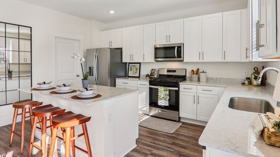 Furnished interior in a model home at Fieldcrest Acres in Blountville (Image 18). Furnished interior in a model home at Fieldcrest Acres in Blountville (Image 18).