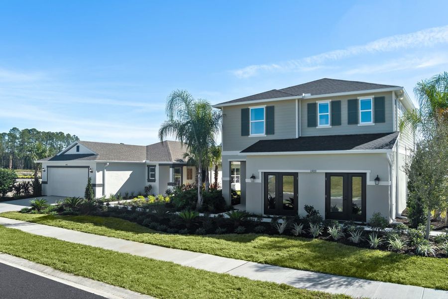 Front exterior of a home in the Chapel Manor I community, located in Zephyrhills, FL (Image 3).