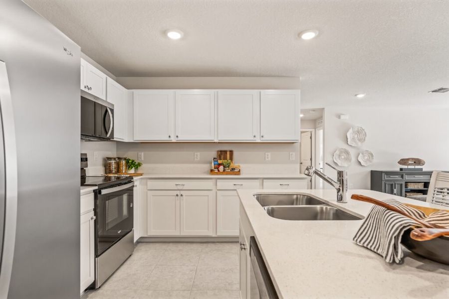 Furnished interior in a model home at Spring Hill in Spring Hill (Image 22).