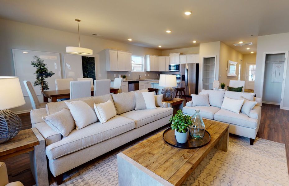 Rosemont Gathering Room in new homes for sale near Nashville by Pulte Home Builders