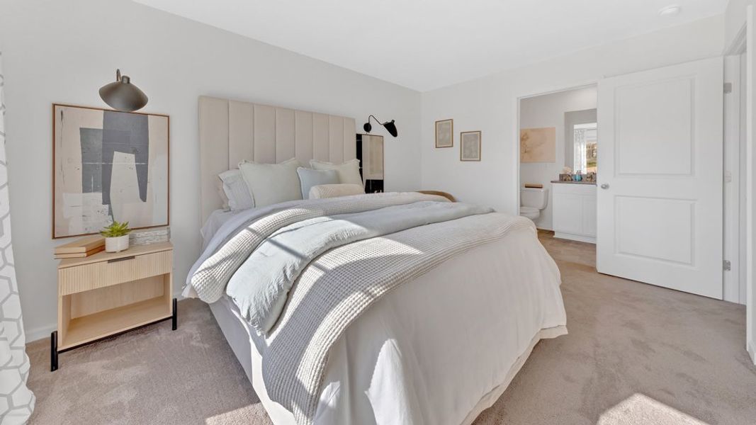 Furnished interior in a model home at Cherokee Crossing in Kodak (Image 9).