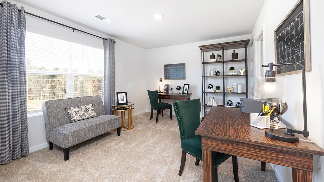 Furnished interior in a model home at Estates at Deer Hollow in Grovetown (Image 11).