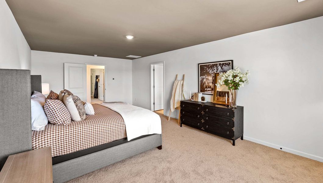 Furnished interior in a model home at Hunters Ridge in Woodruff (Image 24). Furnished interior in a model home at Hunters Ridge in Woodruff (Image 24).