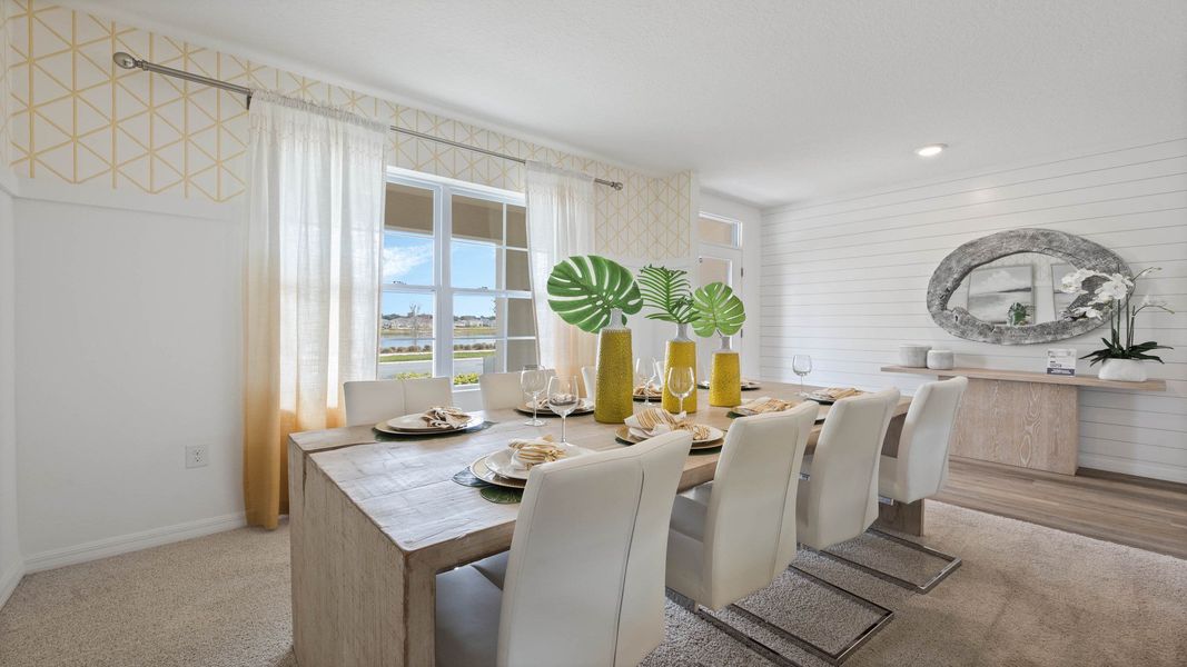 Furnished interior in a model home at Preston Cove in St. Cloud (Image 24).