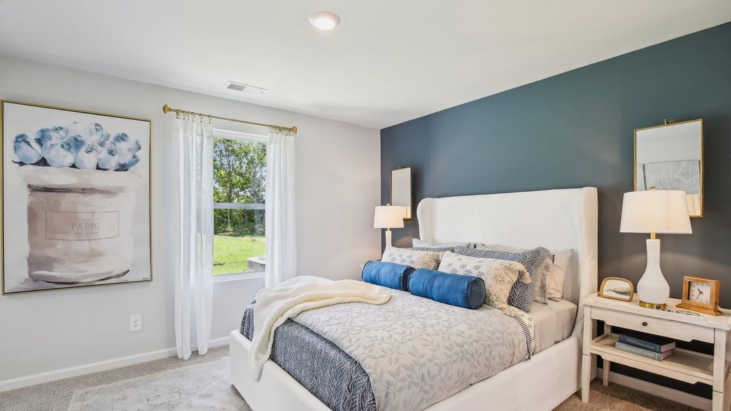 Furnished interior in a model home at Parkside Point in Portland (Image 29).