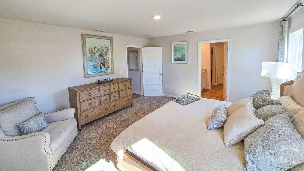 Furnished interior in a model home at The Hammocks in Crawfordville (Image 11). Furnished interior in a model home at The Hammocks in Crawfordville (Image 11).