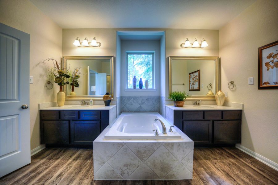 Furnished interior in a model home at Encino Estates in Dayton (Image 22). Furnished interior in a model home at Encino Estates in Dayton (Image 22).