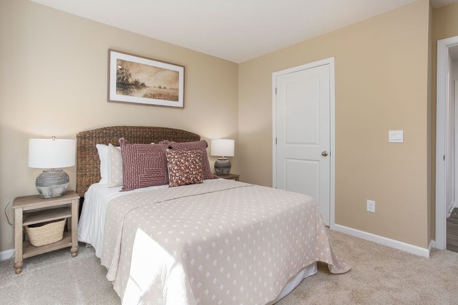 Furnished interior in a model home at Collett Farm in Trinity (Image 44).
