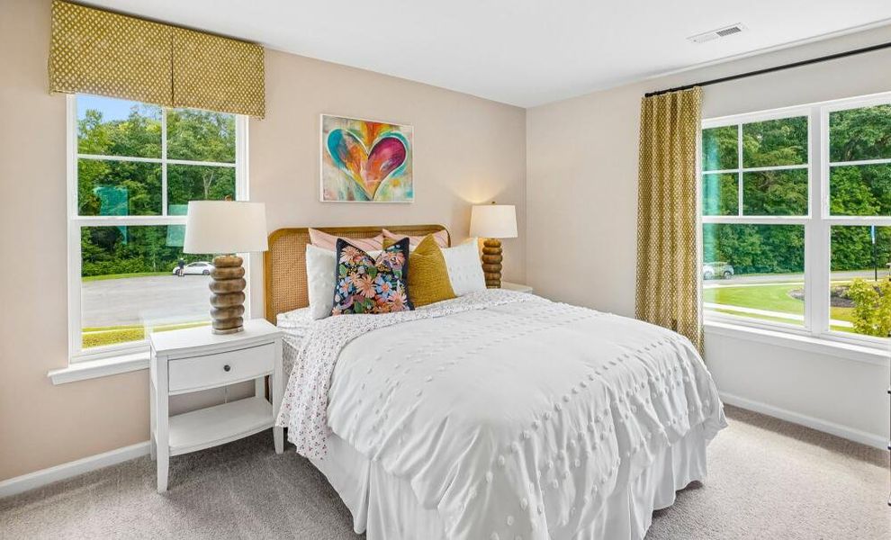 Furnished interior in a model home at Chandler Ridge in McLeansville (Image 12). Furnished interior in a model home at Chandler Ridge in McLeansville (Image 12).