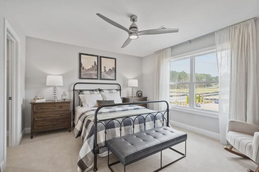 Furnished interior in a model home at The Reserve at Bells Ferry in Kennesaw (Image 52).