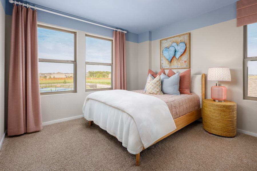 Furnished interior in a model home at Heartland in Heartland (Image 35).