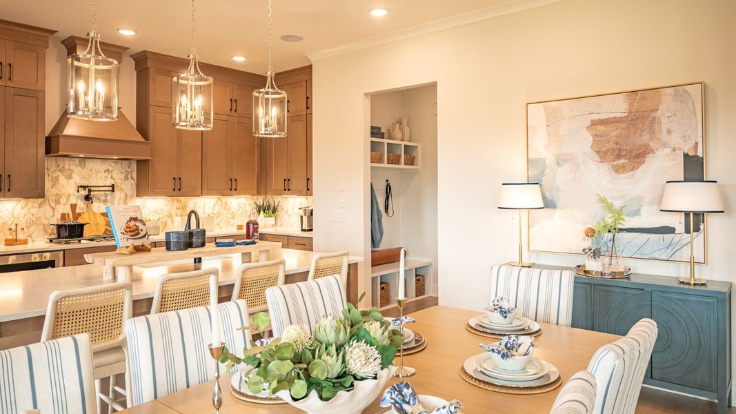 Furnished interior in a model home at Northridge Park in Murfreesboro (Image 15).