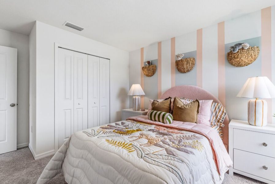 Furnished interior in a model home at Citrus Ridge in Lake Wales (Image 24).