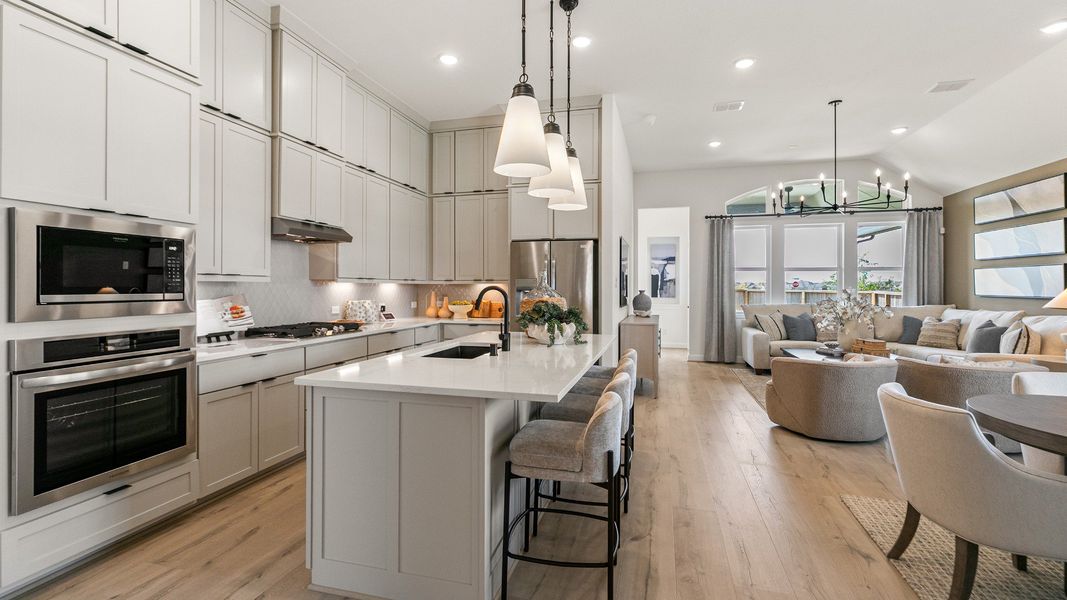 Furnished interior in a model home at Westland Ranch in League City (Image 12). Furnished interior in a model home at Westland Ranch in League City (Image 12).
