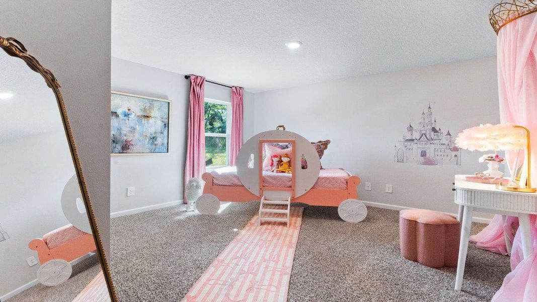 Furnished interior in a model home at Olson Ridge in Tallahassee (Image 14).