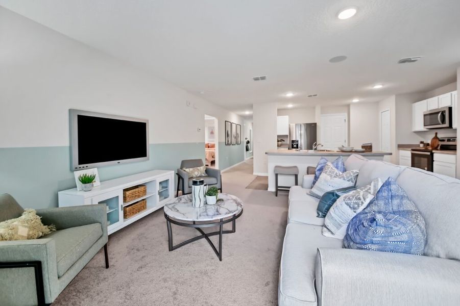 Furnished interior in a model home at Poinciana in Poinciana (Image 6).