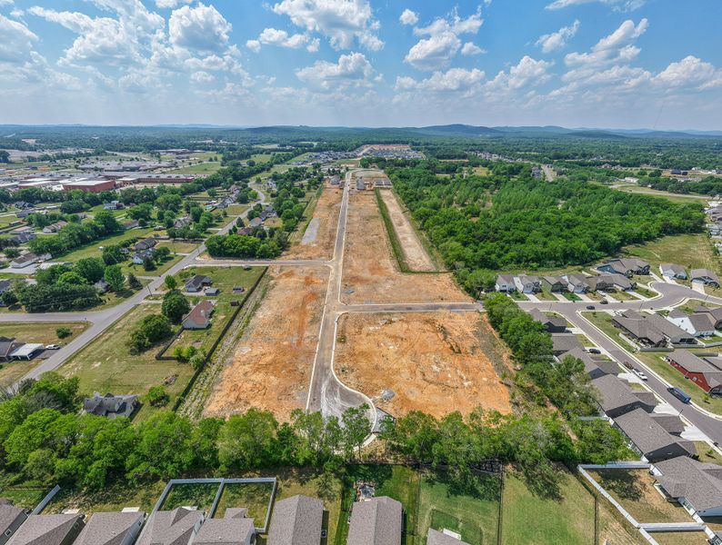 Site preparation and early development at Salem Oaks in Murfreesboro, TN (Image 16).