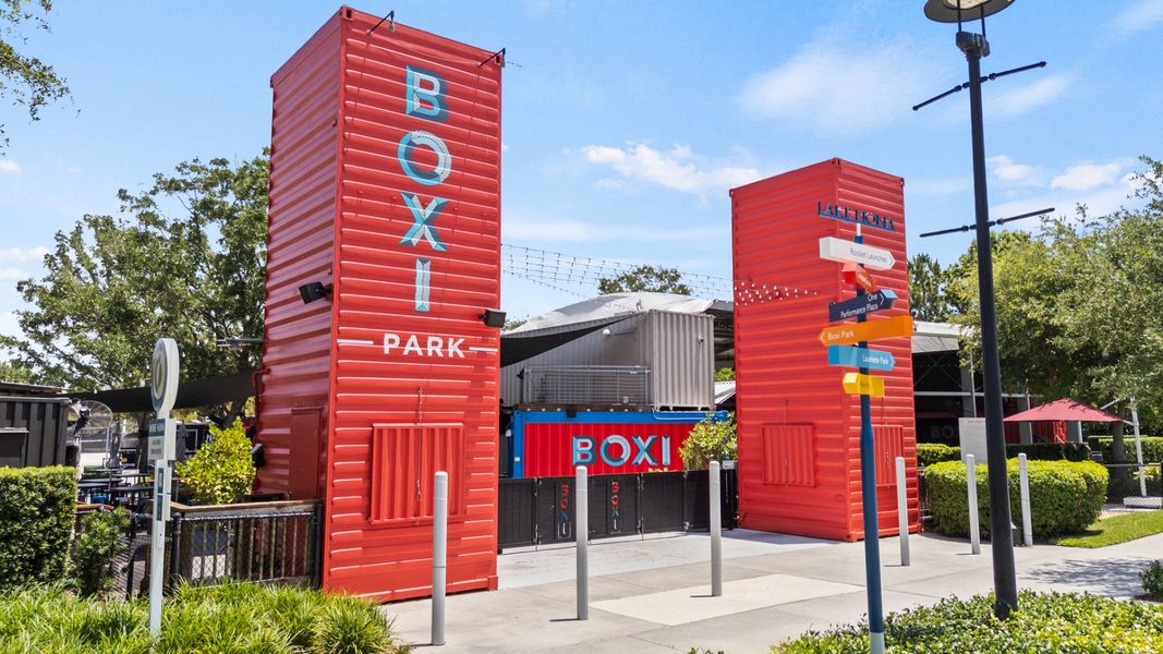 Front exterior of a home in the Cyrene at Harmony community, located in St. Cloud, FL (Image 23). Front exterior of a home in the Cyrene at Harmony community, located in St. Cloud, FL (Image 23).