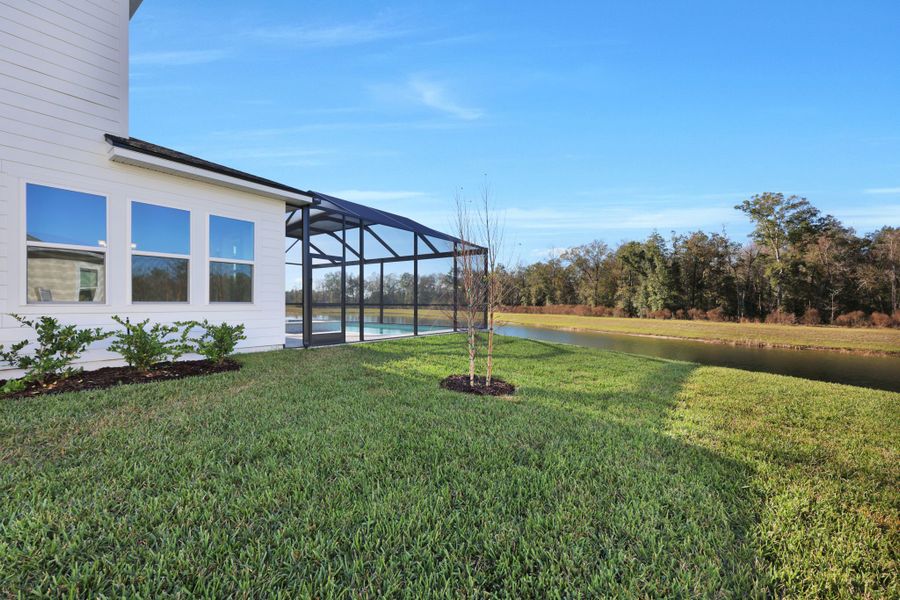 Exterior details of a home in Hidden Creek at SilverLeaf, St. Augustine (Image 22).