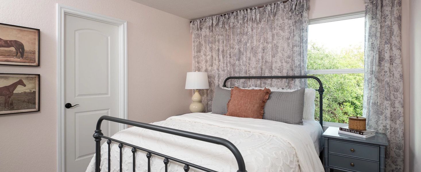 Furnished interior in a model home at Patterson Ranch in Georgetown (Image 17). Furnished interior in a model home at Patterson Ranch in Georgetown (Image 17).