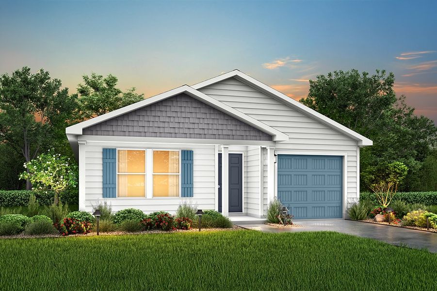 Front exterior of a home in the Canterbury community, located in Newberry, SC (Image 8). Front exterior of a home in the Canterbury community, located in Newberry, SC (Image 8).