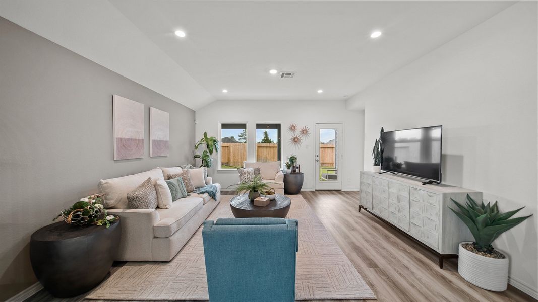 Furnished interior in a model home at Reserve at Mallard Lakes in Orange (Image 12). Furnished interior in a model home at Reserve at Mallard Lakes in Orange (Image 12).