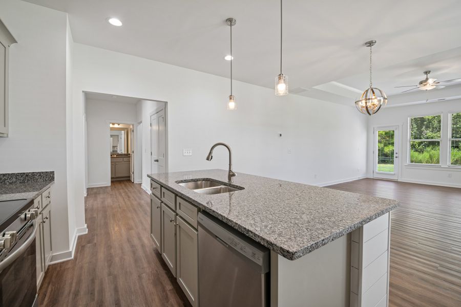 Furnished interior in a model home at Langston Place in Perry (Image 26). Furnished interior in a model home at Langston Place in Perry (Image 26).