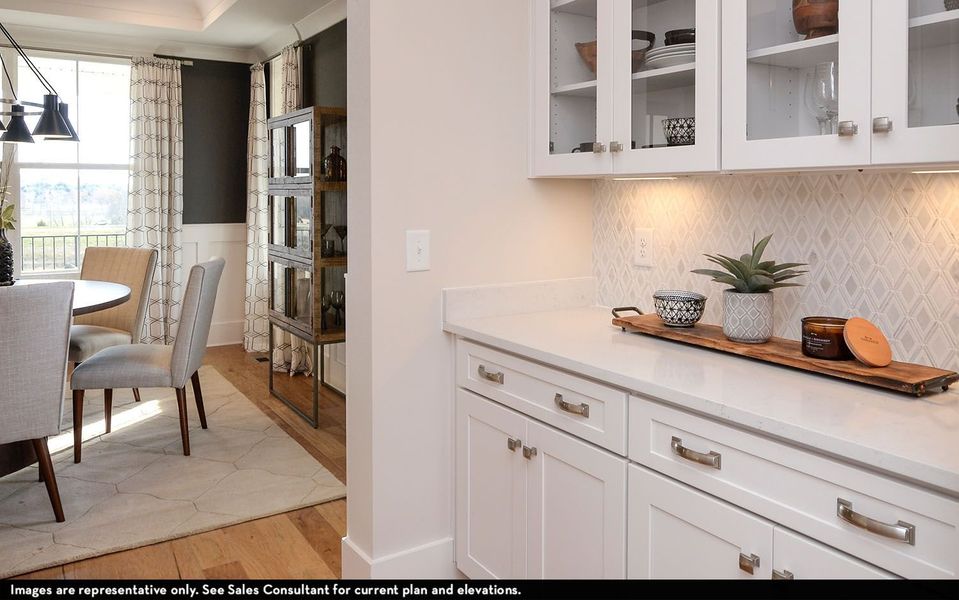 Furnished interior in a model home at Belvoir in Fairview (Image 9). Furnished interior in a model home at Belvoir in Fairview (Image 9).