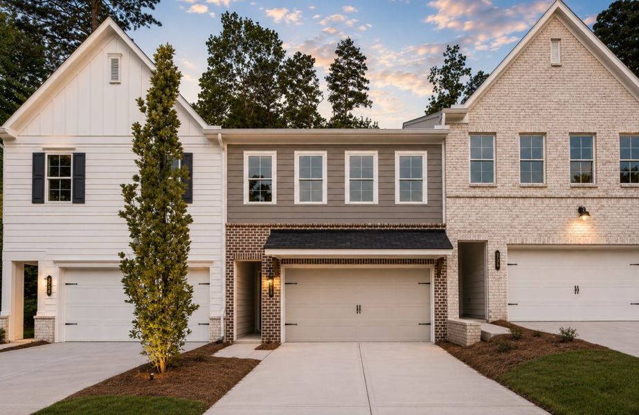 Front exterior of a home in the Cherokee Township community, located in Acworth, GA (Image 2).