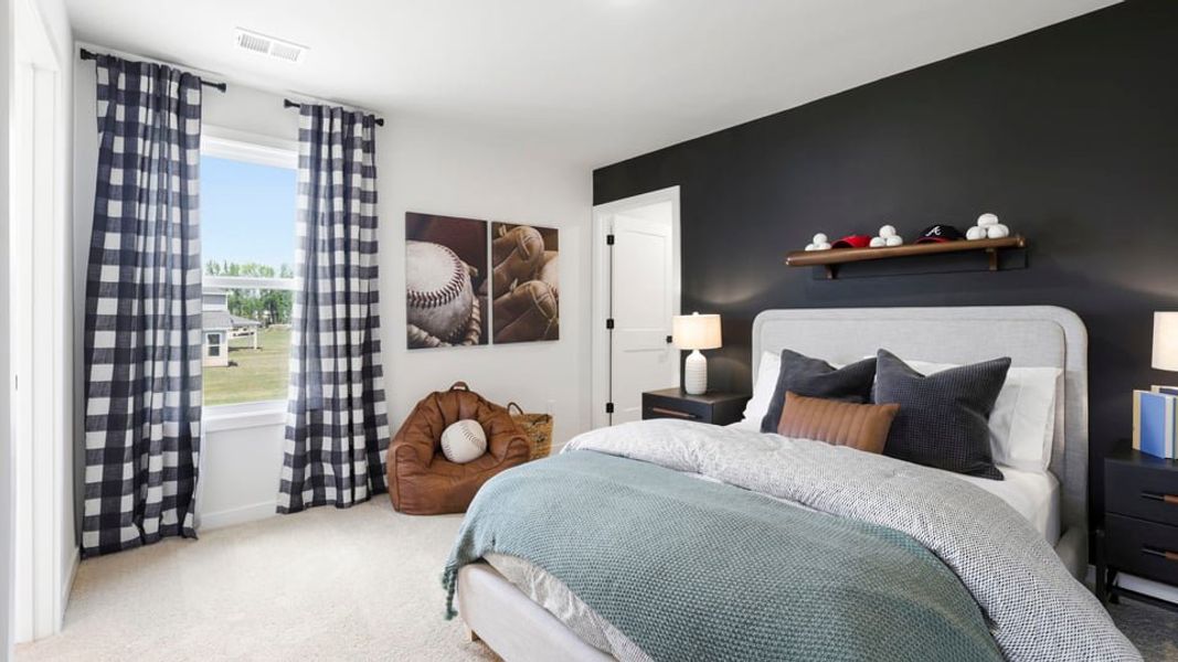 Furnished interior in a model home at Sycamore Cove in Woodruff (Image 29).