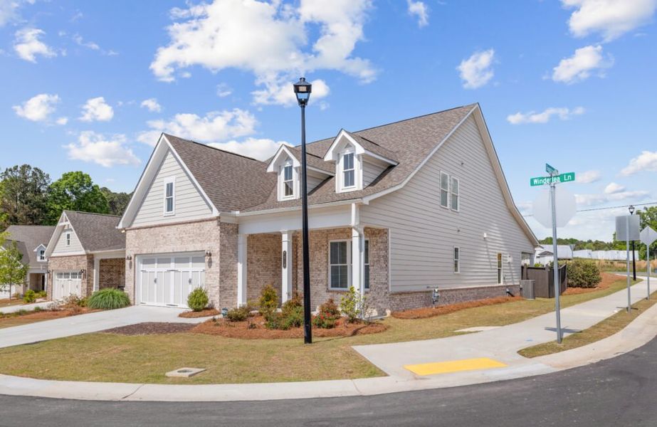 Front exterior of a home in the Courtyards at Traditions community, located in Cumming, GA (Image 3).