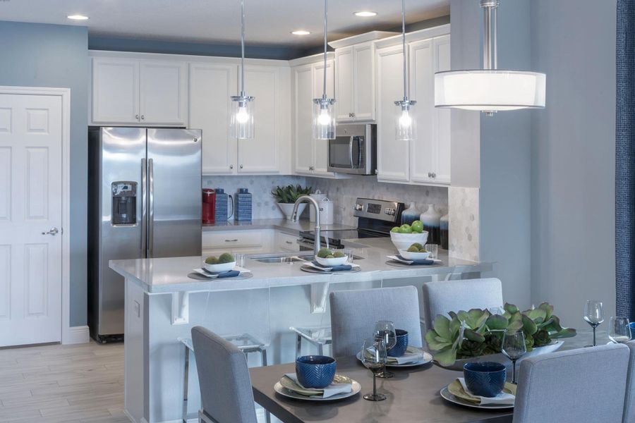 Dining Area to Kitchen - Lexington by Landsea Homes