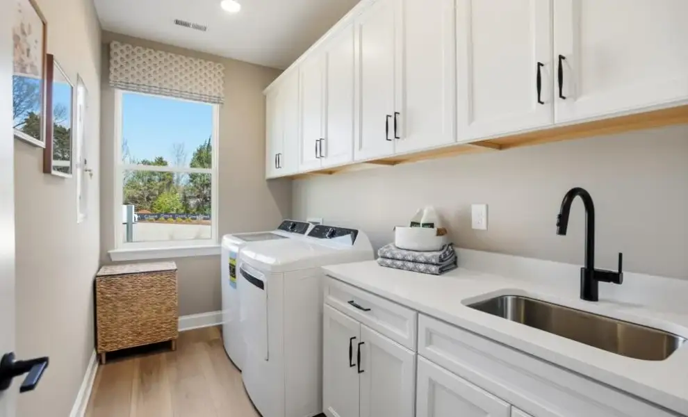 Furnished interior in a model home at Paisley Pointe in Boiling Springs (Image 40).