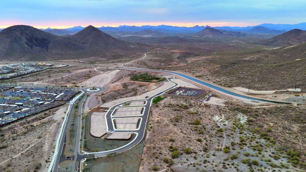 Site preparation and early development at The Buttes at Mystic in Peoria, AZ (Image 15). Site preparation and early development at The Buttes at Mystic in Peoria, AZ (Image 15).
