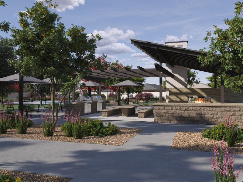 Rendering of the Community Amenity Center at Rancho Mirage