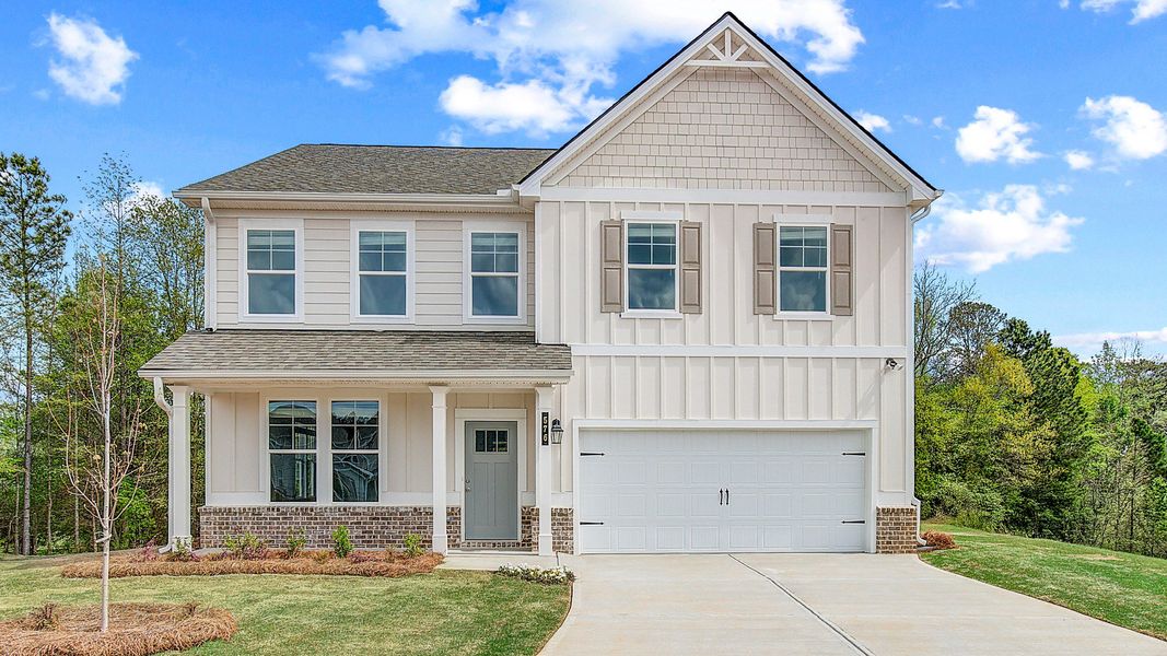 Front exterior of a home in the Cooper Park community, located in McDonough, GA (Image 14).