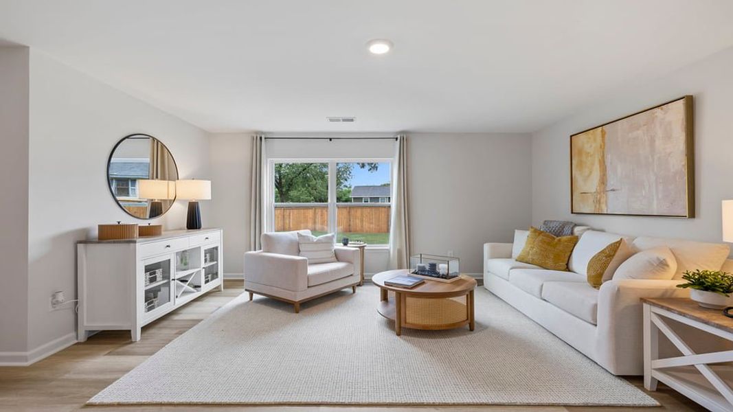 Furnished interior in a model home at Cascade Point in Seneca (Image 21).