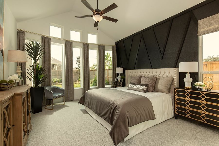 Furnished interior in a model home at Candela 70'  in Richmond (Image 15).