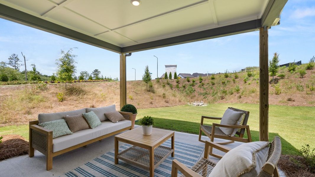 Exterior details of a home in Hamptons at Riverwood East, Dallas (Image 7).