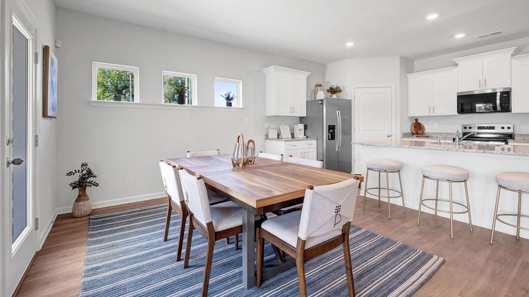 Furnished interior in a model home at Shiloh Springs in Jackson (Image 8).