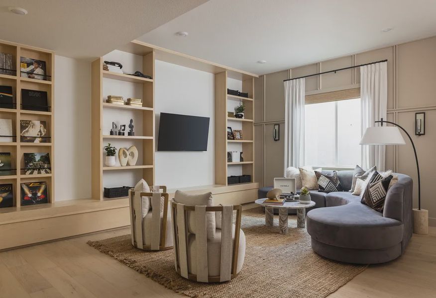 Pemberly Model Finished Basement Rec Room - 22 of 24