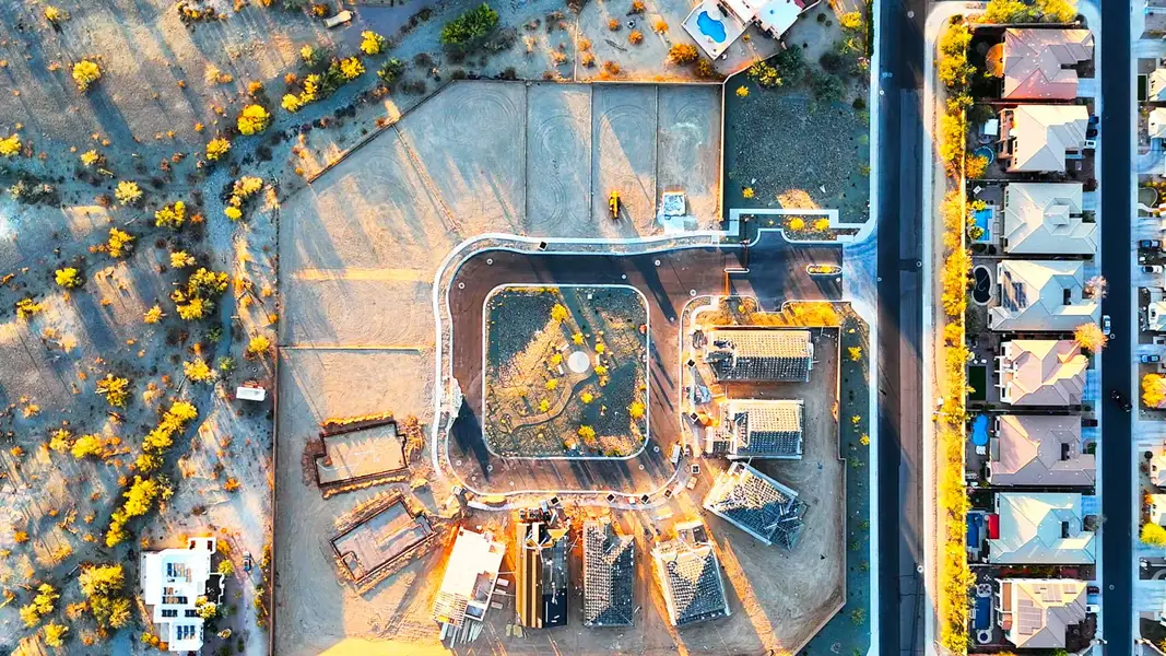Homes under construction in the Prada community in Phoenix, AZ (Image 23).