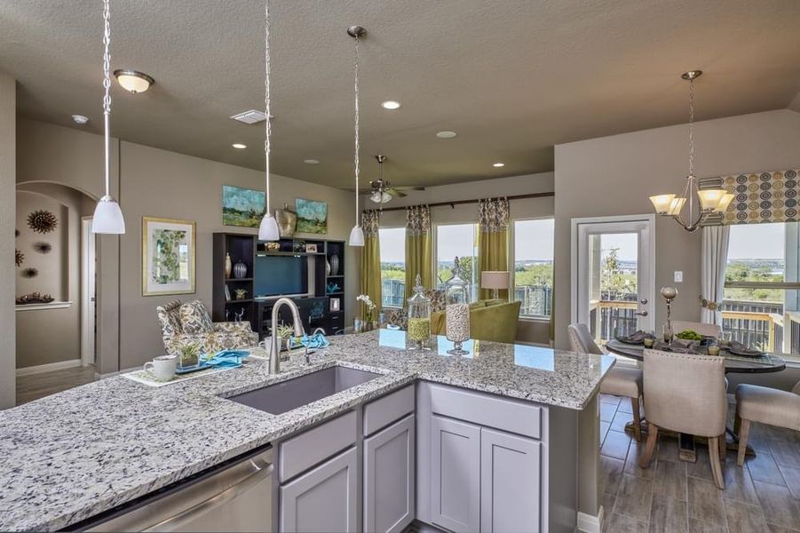 Highland Grove Model Home Kitchen