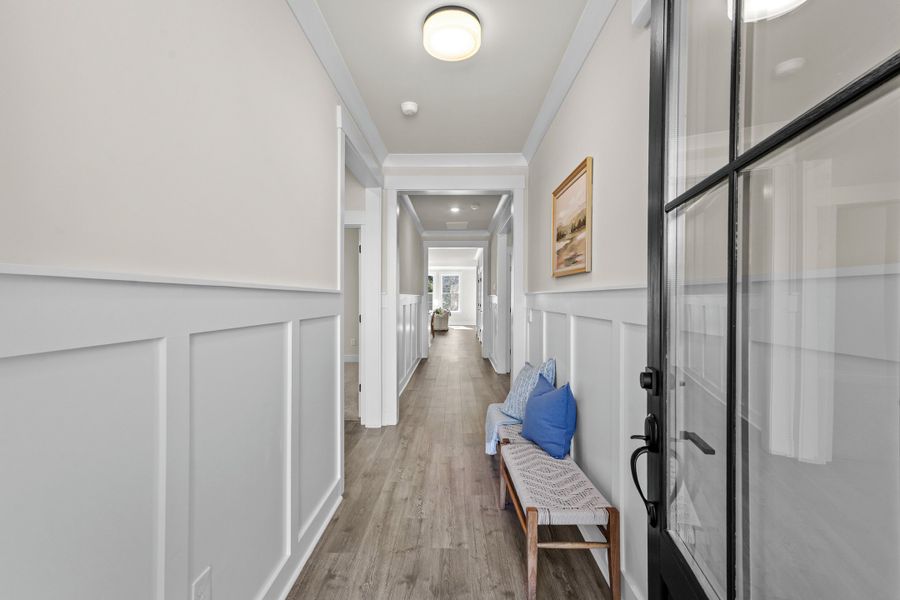 Furnished interior in a model home at Huckleberry Estates in Conway (Image 8).